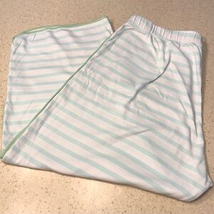 Striped Lake Pajamas Cropped Pants